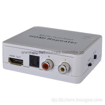 Audio De-Embedder with Built-in Repeater